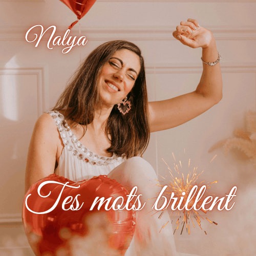 pochette de la version remix radio du titre "Tes mots brillent"